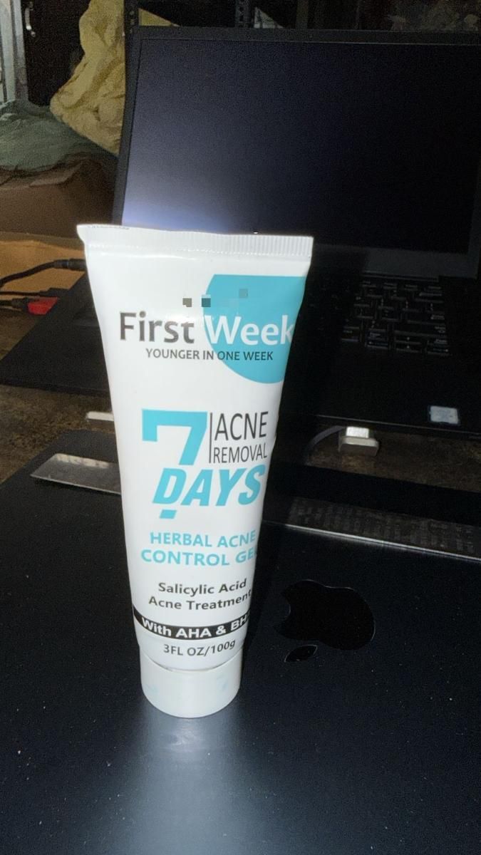 7 Days Herbal Acne Removal Gel - Acne Control Treatment with Salicylic Acid 100gm
